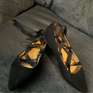 Torrid Lace Ballet Flats size 10